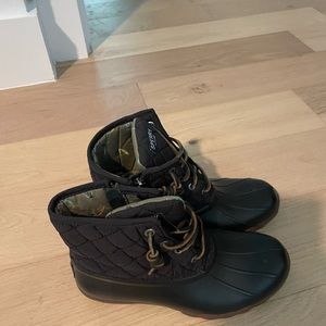 Sperry snow or rain boots.